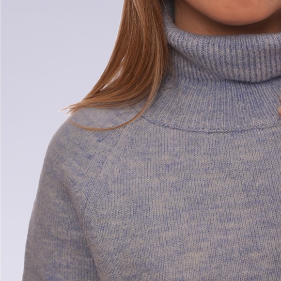 Minark Women’s Sweater Turtleneck Raglan Sleeve BOUTIQUE - Picture 2 of 4